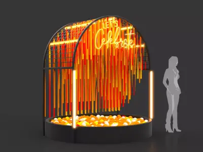 Ribbons Photo Opportunity 2 3D model