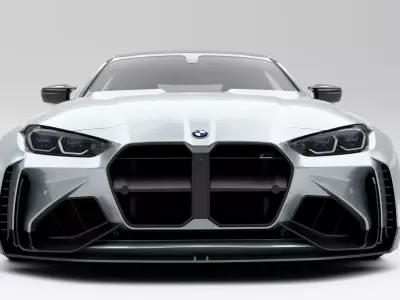 BMW G82 M4 202 Low-poly 3D model