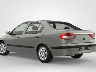 Renault Megane 1 Phase 2 3D model