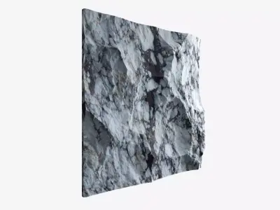213-RockPanel rock wall art 3D model