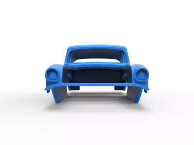 Shell of Gasser Scale 1 to 25 3D print model