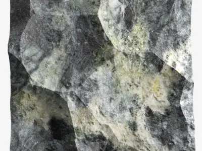 193-RockPanel rock texture 3D model