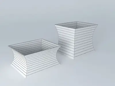 glass vase Free 3D model