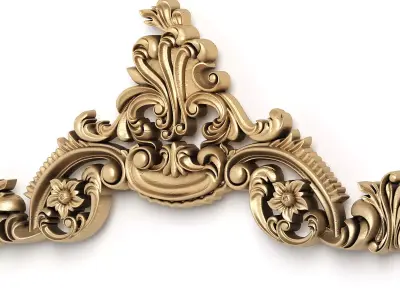 Carved decor 2 3D model