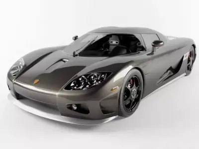cars port 3D model