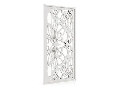 Decorative Pattern CNC Wall Partition 3d Panel 003 Free 3D model