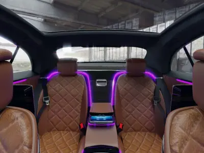 Mercedes Benz S Class 2022 3D model