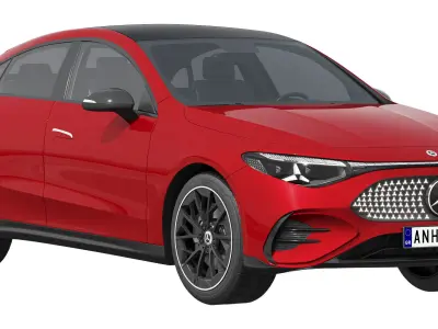 Mercedes-Benz CLA EQ AMG Line 2026 3D model