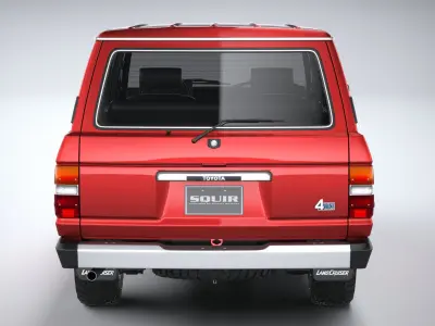 Toyota Land Cruiser J60 1980 3D model