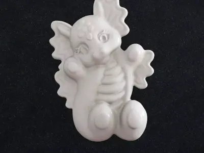 Dragon pendant 3D print model get