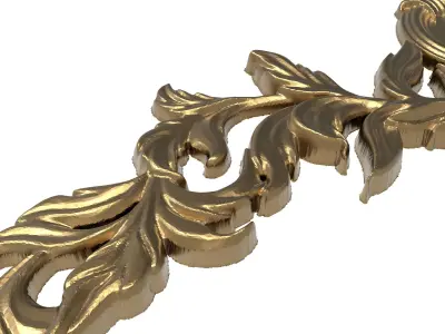  decorative pattern ready for 3D printing 3D model