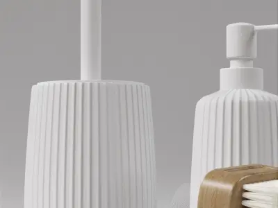 Bathroom accessories06 3D model