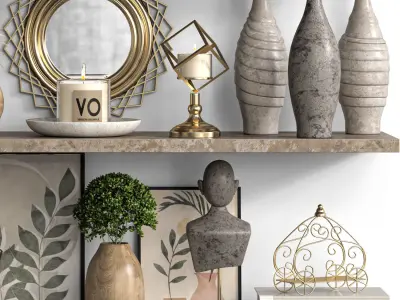 decorative set 58 3D model