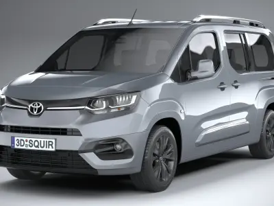 Toyota ProAce City Verso 2020 3D model