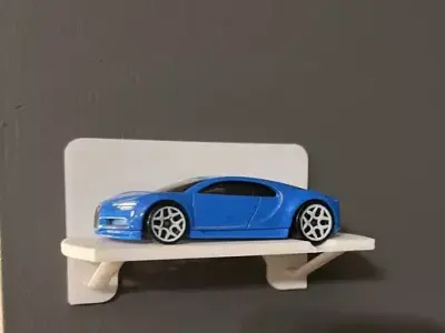 Hot Wheels display shelf - 1-64 - Unique - Easy to Print 3D print model