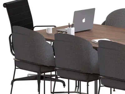 Conference table - Set 2 3D model