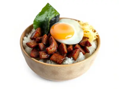 Teriyaki Beef Donburi Rice Bowl model pack Low-poly 3D model
