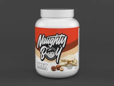 Protein Powder 3D model 128