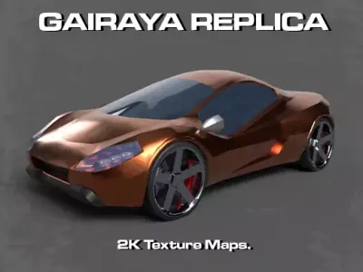 GARAIYA REPLICA Low-poly 3D model