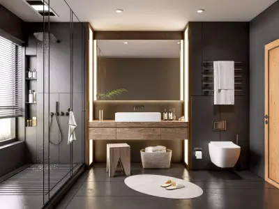 Bathroom 66 3D model