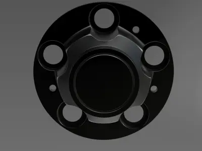 Chevrolet Rally Wheel Center Hub Cap 5x127 3D print model
