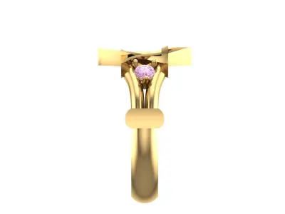 Star Of David Ring  Free 3D print model