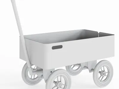  Trade Winds Wagoon Garden Trolley 3D model