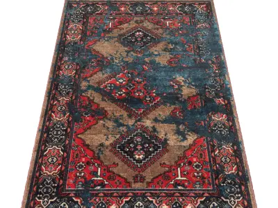 Rug Set 1636 3D model