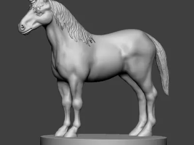 unicorn horse 3d print model 3D print model