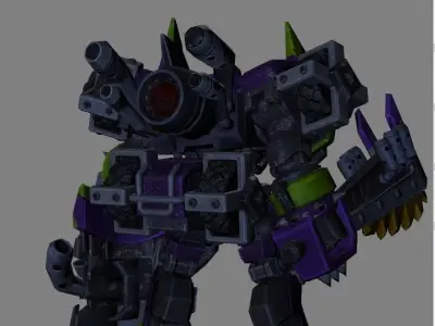 Johnson Death Ride Skin Low-poly 3D model