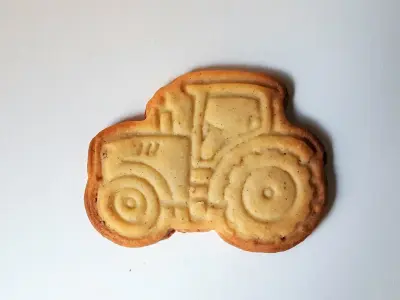 Tractor cookie cutter 3D print model