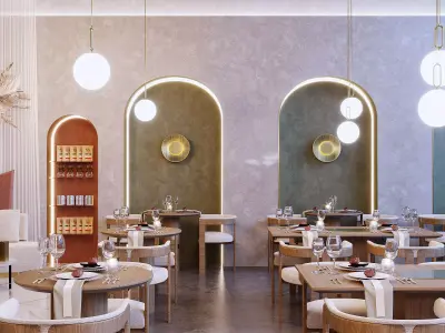 Restaurant Design  3D model