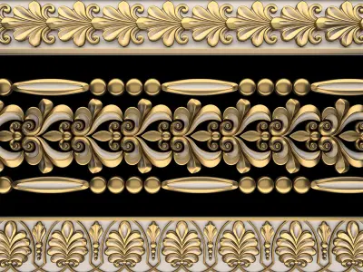 Paths Ornament Pack 23 3D model