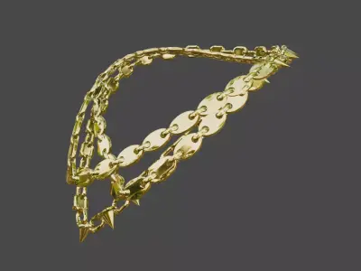 Lil Uzi Chain Free 3D model