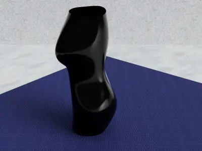 Female vase - a celebration to beauty Free 3D print model