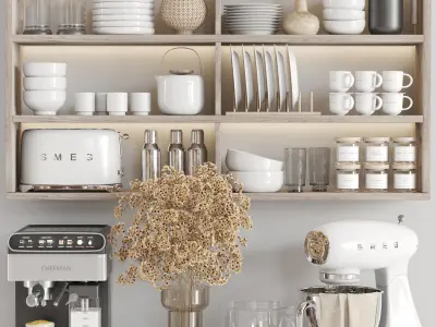 kitchen accessories N061 3D model