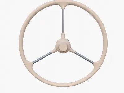 Microcar Steering Wheel 3D model