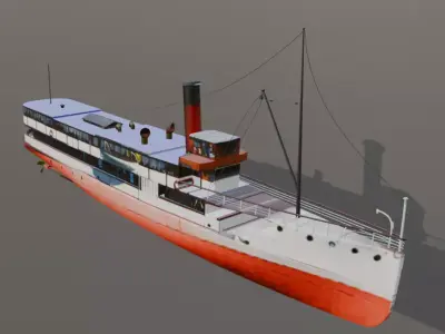 Basic Tss Ernslaw Queenstown New Zealand 3D model 3D model
