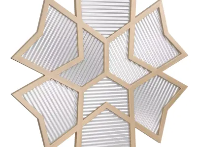 Wall Decor 3D model 4