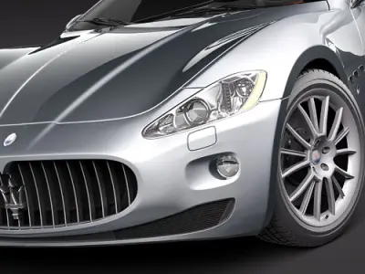 Maserati GranCabrio 3D model