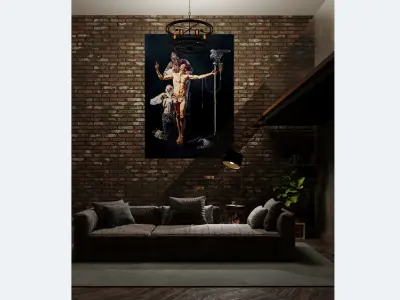 Interior design scene 3D 3D model