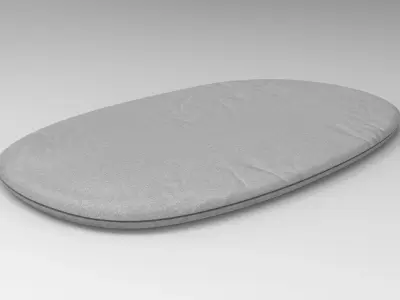 Pingo Pet Pillow Low-poly 3D model
