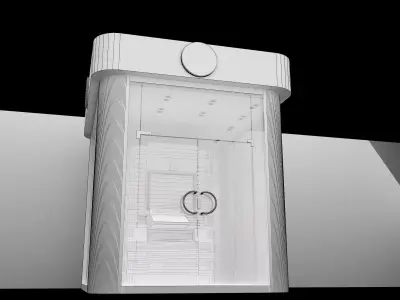 Booth Exhibition Stand a549a 3D model