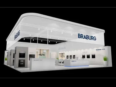 Exhibition - Area - 15X11-3DMAX2009-03 3D model