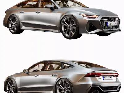 Audi RS7 Sportback 3D model