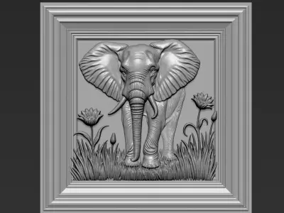 Elephant A11 3D print model