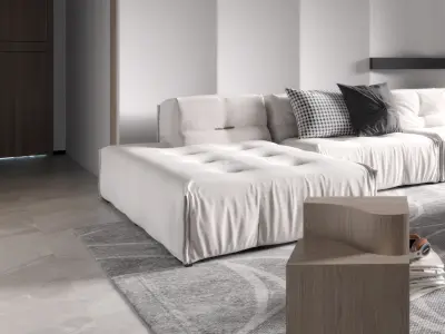 Modern room living 3D model