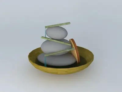 Oriental Source Free 3D model