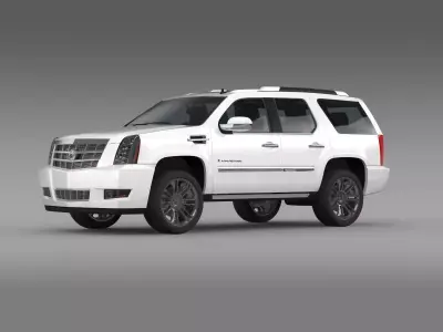 Cadillac Escalade Platinum 2011 3D model