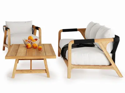 Tuci Outdoor Set 3D model